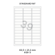 Standaard A 39-3 - 63.5x21.2mm