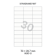 Standaard H 30-3 - 70x29.7mm 