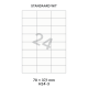 Standaard H 24-3 - 70x37.1mm 