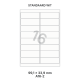 Standaard A 16-2 - 99.1x33.9mm
