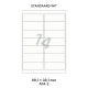 Standaard A 14-2 - 99.1x38.1mm