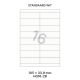 Standaard HG 16-2B - 105x33.9mm