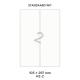 Standaard H 2-2 - 105x297mm  
