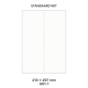 Standaard H 1-1 - 210x297mm  