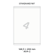 Standaard A 5/1-1X - 148.5x200mm
