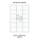 Wateroplosbaar A 18-3 - 63.5x46.6mm