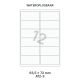 Wateroplosbaar A 12-3 - 63.5x72mm 