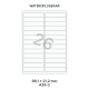Wateroplosbaar A 26-2 - 99.1x21.2mm