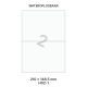 Wateroplosbaar H 2-1 - 210x148.5mm