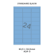 Standaard Blauw A 24-3 - 63.5x33.9mm