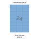 Standaard Blauw H 24-3 - 70x37.1mm
