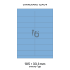 Standaard Blauw HG 16-2B - 105x33.9mm