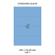 Standaard Blauw H 4-1 - 210x74.25mm