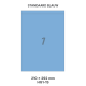 Standaard Blauw HG 1-1S - 210x292mm  