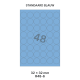 Standaard Blauw R 48-6 Dia 32mm  