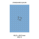 Standaard Blauw R 12-3 Dia 63.5mm 