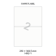 Carpetlabel H 2-1 - 210x148.5mm