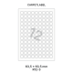 Carpetlabel R 12-3 Dia 63.5mm 