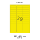 Fluo Geel A 39-3 - 63.5x21.2mm