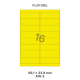 Fluo Geel A 16-2 - 99.1x33.9mm