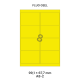 Fluo Geel A 8-2 - 99.1x67.8mm