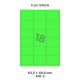 Fluo Groen A 18-3 - 63.5x46.6mm