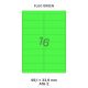 Fluo Groen A 16-2 - 99.1x33.9mm