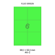 Fluo Groen A 6-2 - 99.1x93.1mm