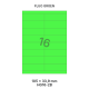 Fluo Groen HG 16-2B - 105x33.9mm