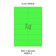 Fluo Groen HG 14-2 - 70x38.1mm