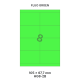 Fluo Groen HG 8-2B - 105x67.7mm