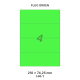 Fluo Groen H 4-1 - 210x74.25mm