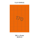 Fluo Oranje A 170-5 - 38.1x8mm