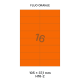Fluo Oranje H 16-2 - 105x37.1mm