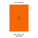 Fluo Oranje HG 8-2B - 105x67.7mm