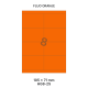 Fluo Oranje HG 8-2S - 105x71mm  
