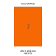 Fluo Oranje HG 1-1S - 210x292mm  