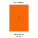 Fluo Oranje H 1-1SC - 210x297mm  