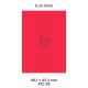 Fluo Rood A 12-2B - 99.1x42.3mm