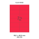 Fluo Rood A 12-2S - 99.1x46.6mm