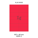 Fluo Rood HG 14-2 - 70x38.1mm