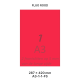 Fluo Rood A3/1-1 FS - 287x420mm  