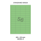 Standaard Groen HG 56-4 - 48x20mm  