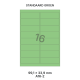 Standaard Groen A 16-2 - 99.1x33.9mm