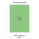 Standaard Groen H 16-2 - 105x37.1mm