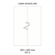 Laser Hoogglans H 2-2 - 105x297mm  