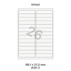 Opaak A 26-2 - 99.1x21.2mm