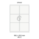 Opaak wit A 6-2 - 99.1x93.1mm