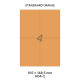 Standaard Oranje H 4-2 - 105x148.5mm