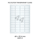 Polyester Transparant Gloss A 44-4  48x25 4mm 